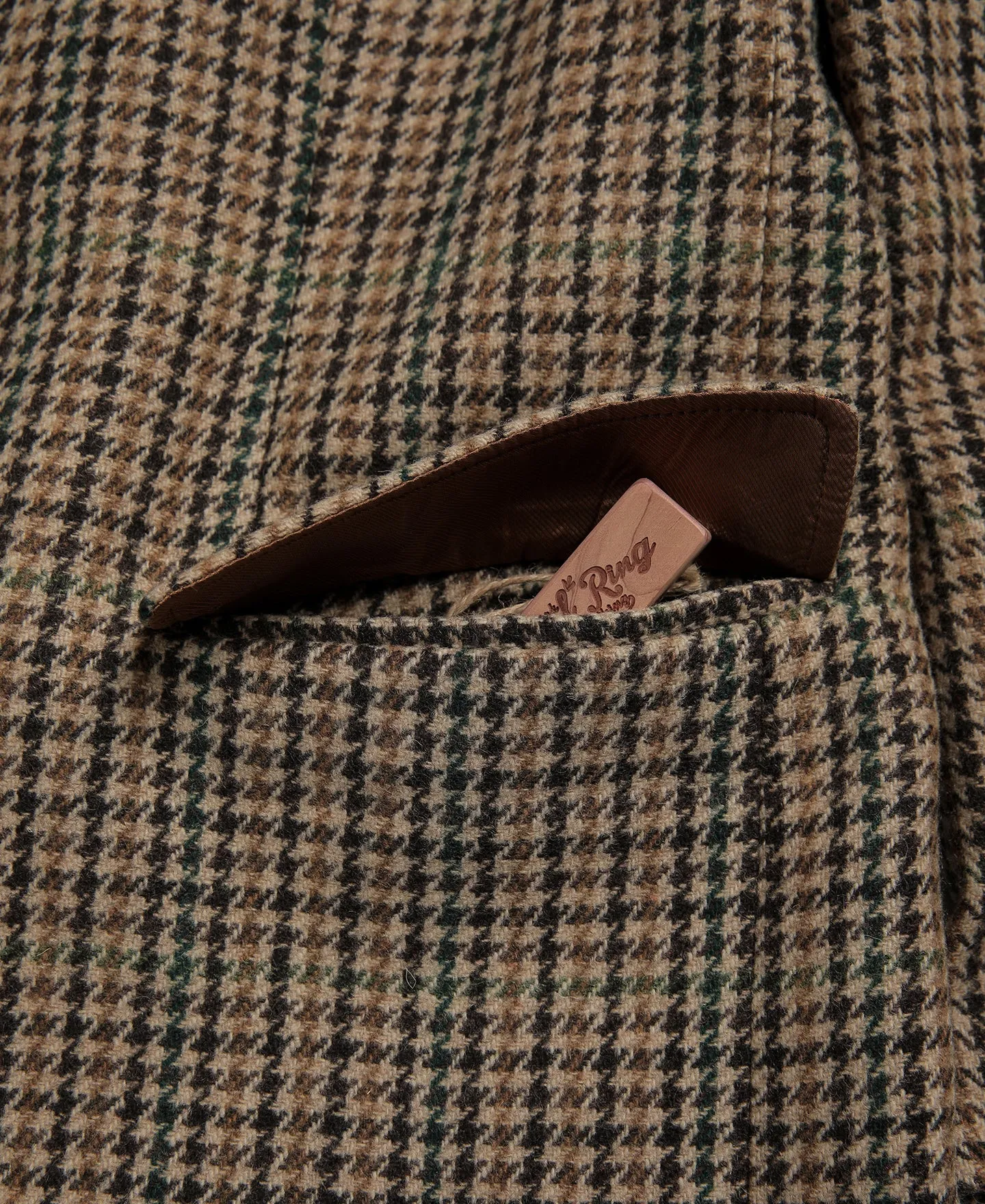 1950s Houndstooth Tweed Blazer