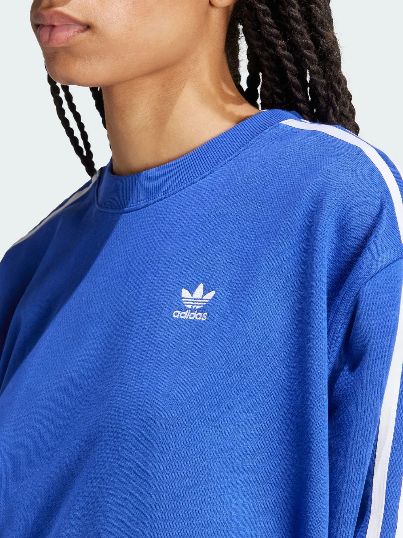 3 Stripes Semi Lucid Blue Crewneck Sweatshirt