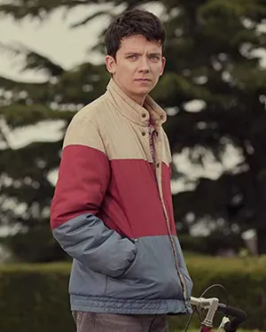 Asa Butterfield Sex Education Bomber Jacket