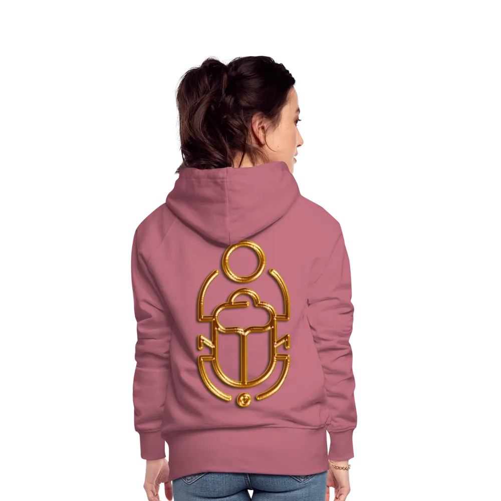 Brass Scarab 1 Women’s Premium Hoodie