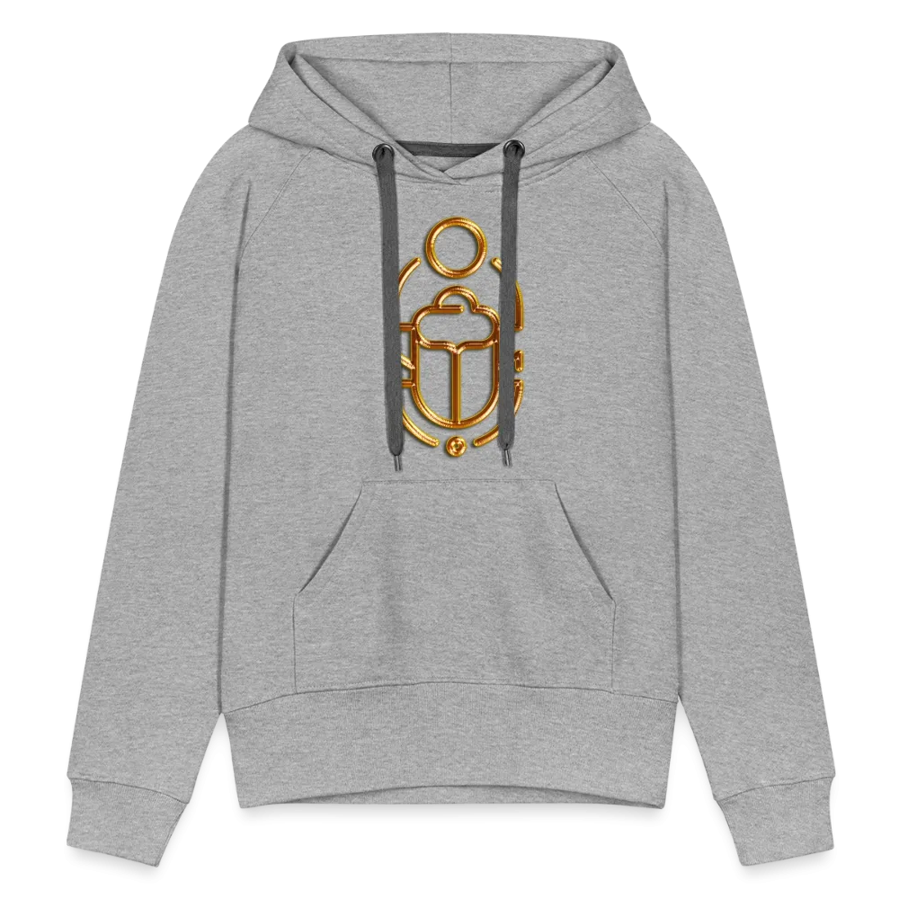 Brass Scarab 1 Women’s Premium Hoodie