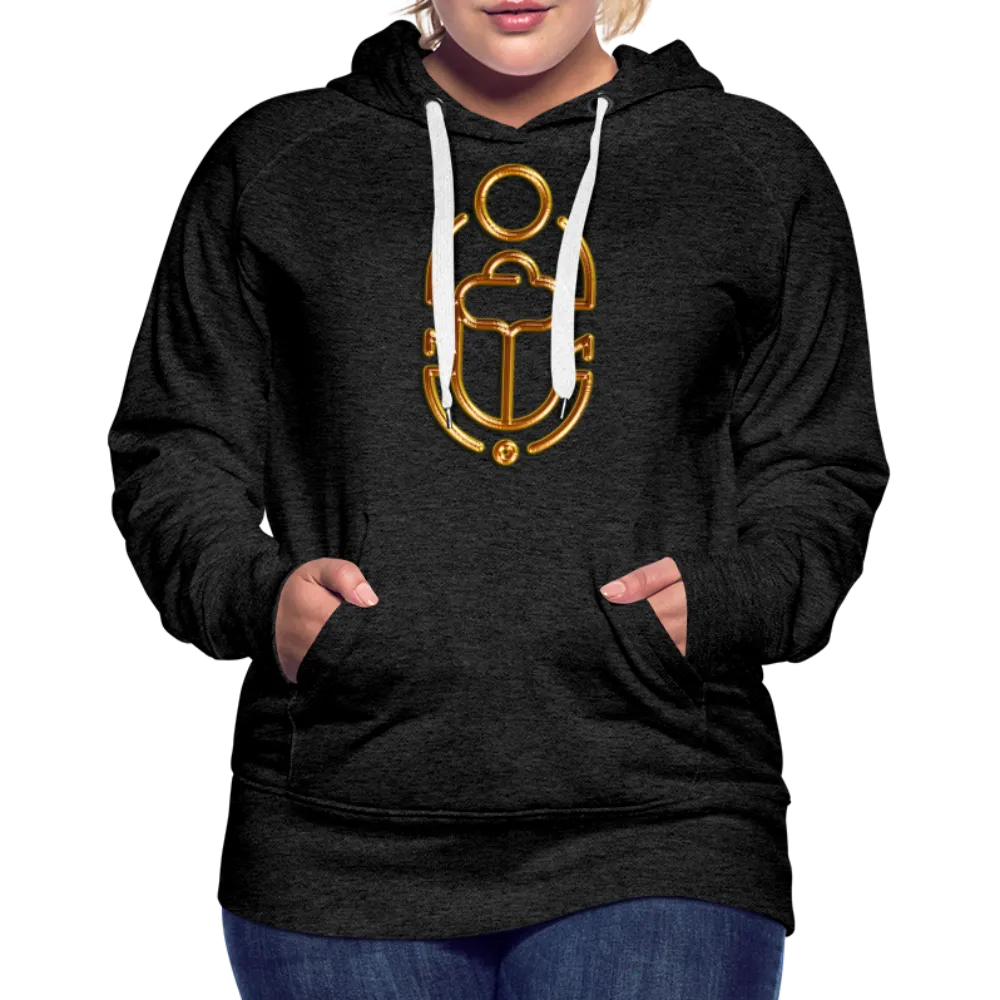 Brass Scarab 1 Women’s Premium Hoodie