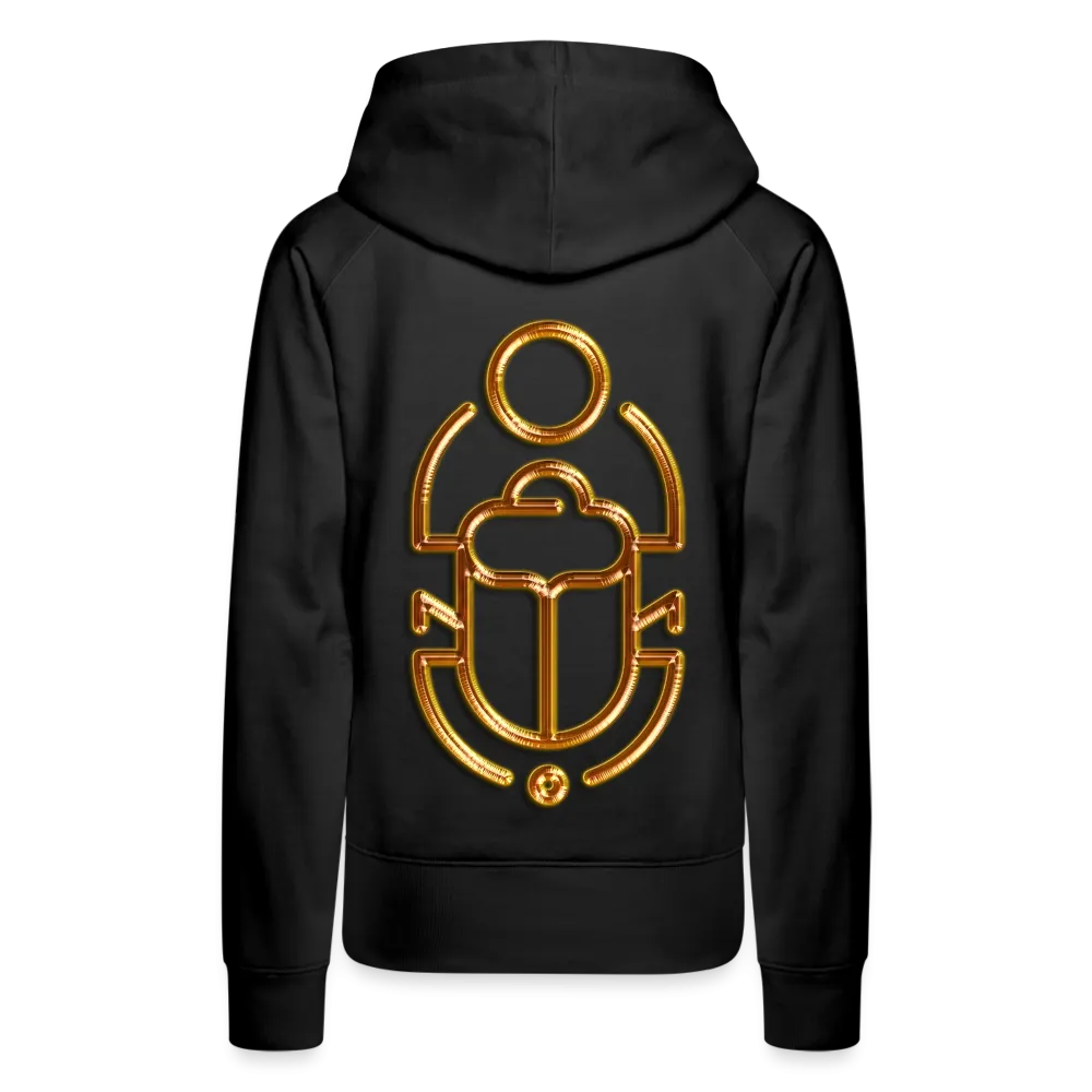 Brass Scarab 1 Women’s Premium Hoodie