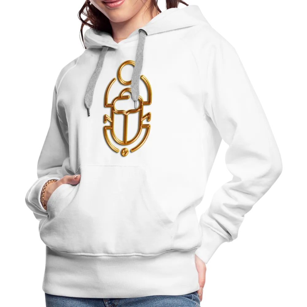 Brass Scarab 1 Women’s Premium Hoodie