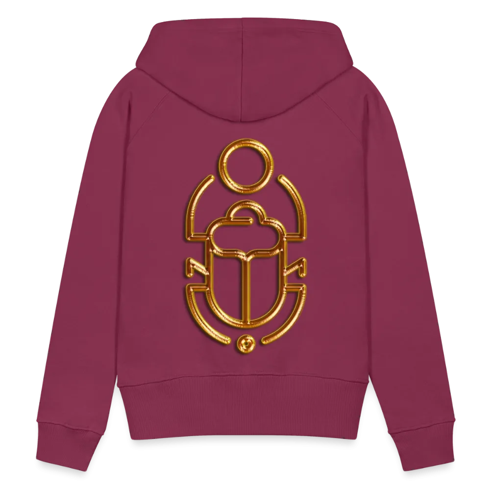 Brass Scarab 1 Women’s Premium Hoodie