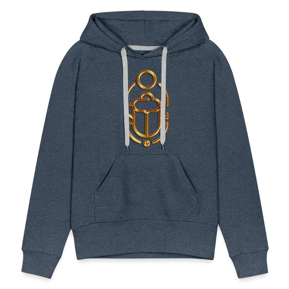 Brass Scarab 1 Women’s Premium Hoodie