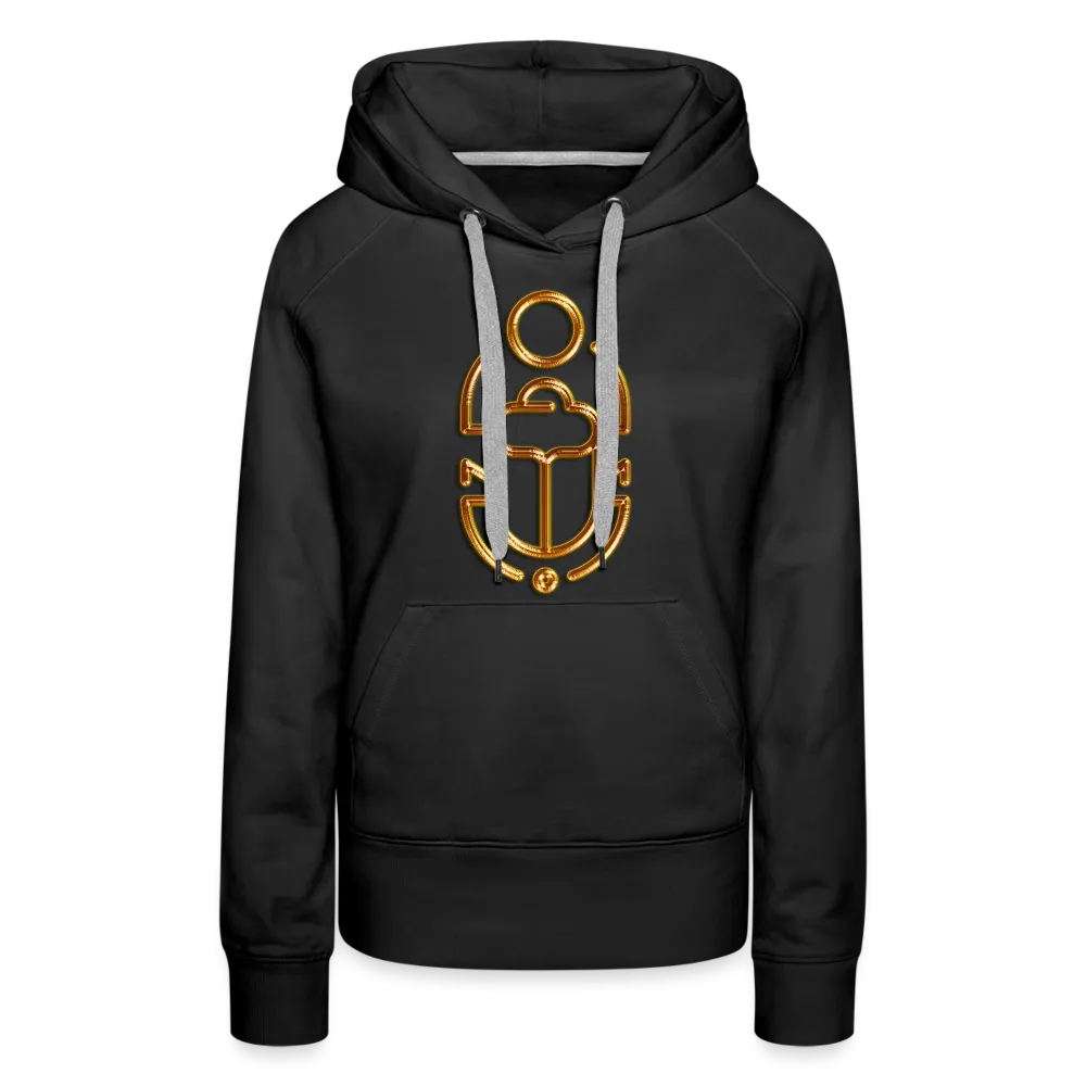 Brass Scarab 1 Women’s Premium Hoodie