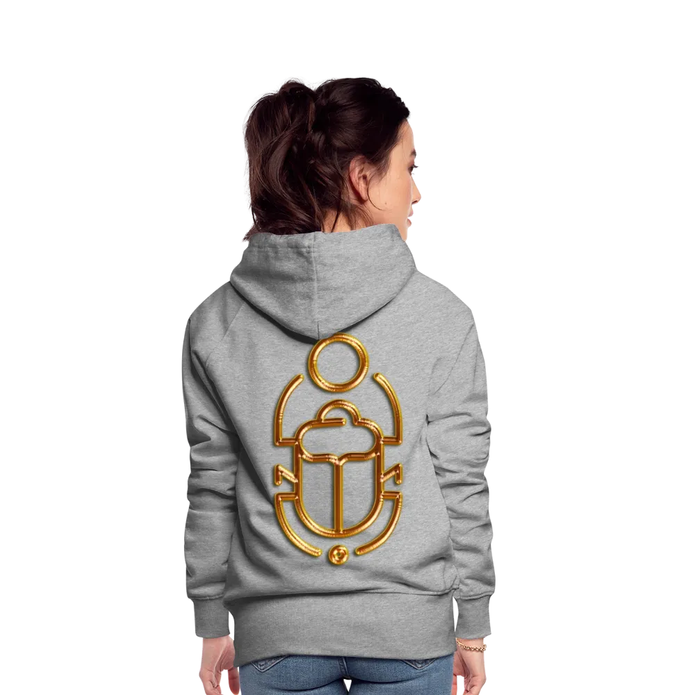 Brass Scarab 1 Women’s Premium Hoodie