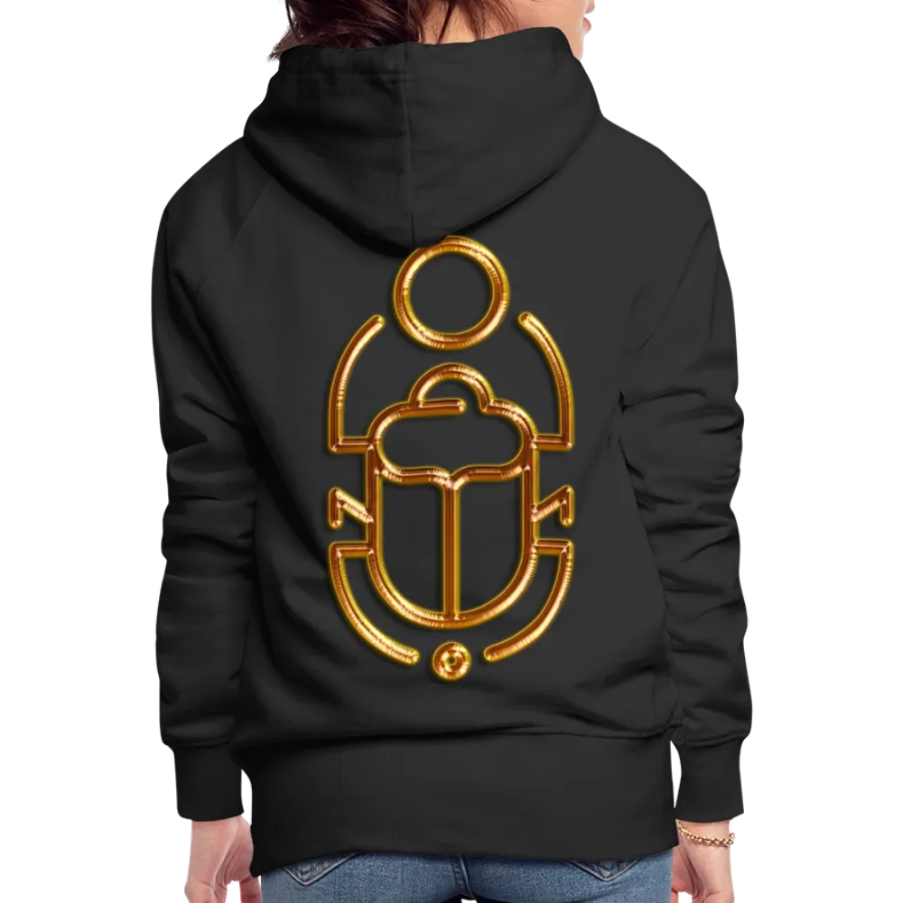 Brass Scarab 1 Women’s Premium Hoodie