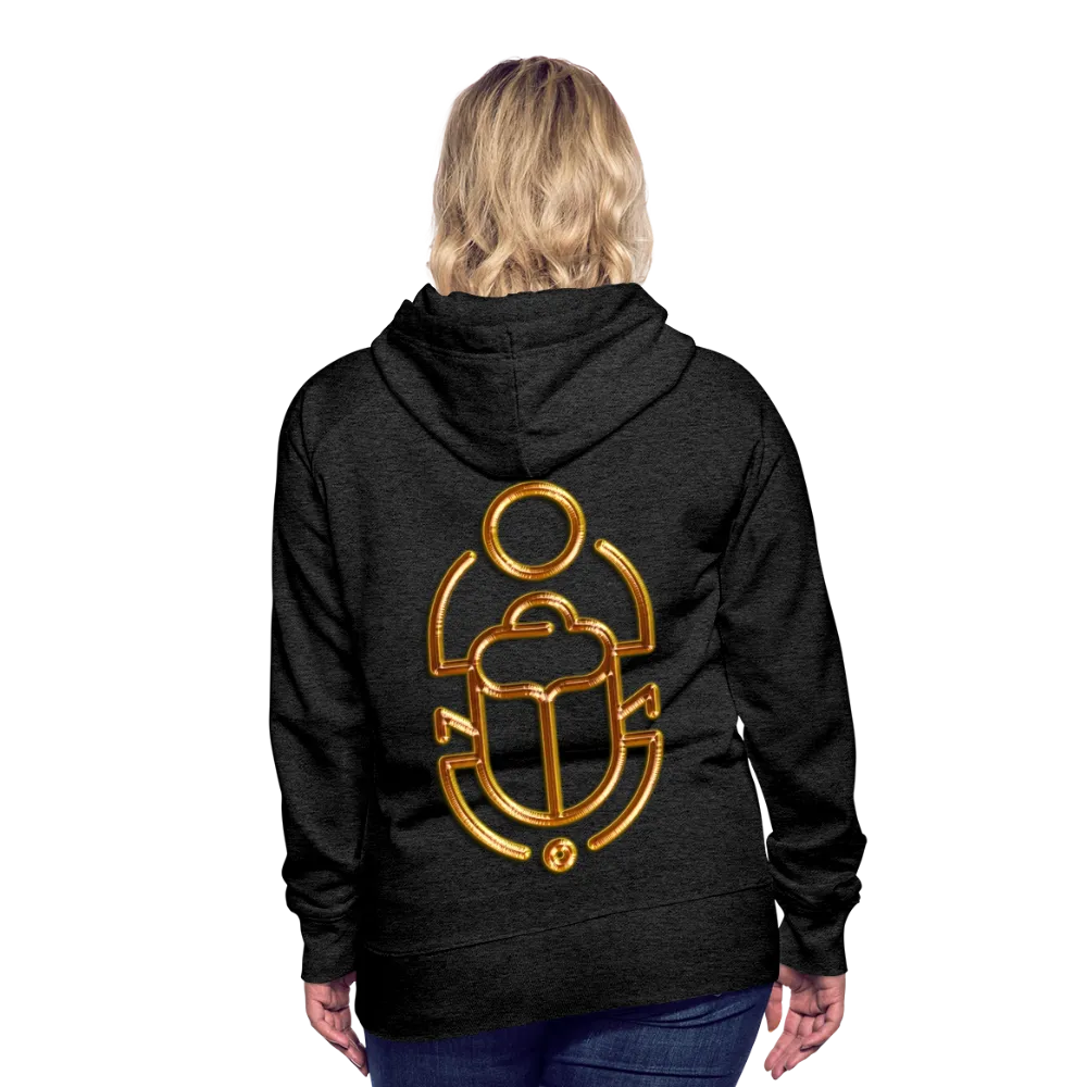 Brass Scarab 1 Women’s Premium Hoodie