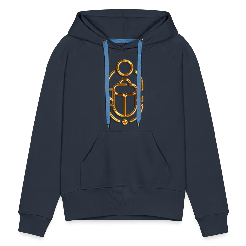 Brass Scarab 1 Women’s Premium Hoodie