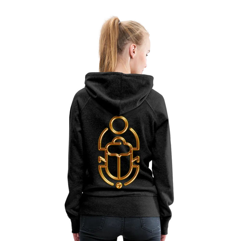 Brass Scarab 1 Women’s Premium Hoodie