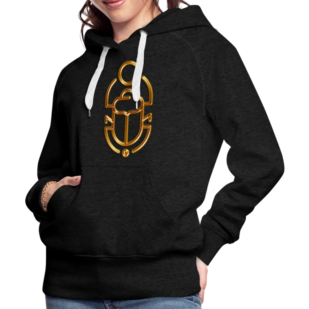 Brass Scarab 1 Women’s Premium Hoodie