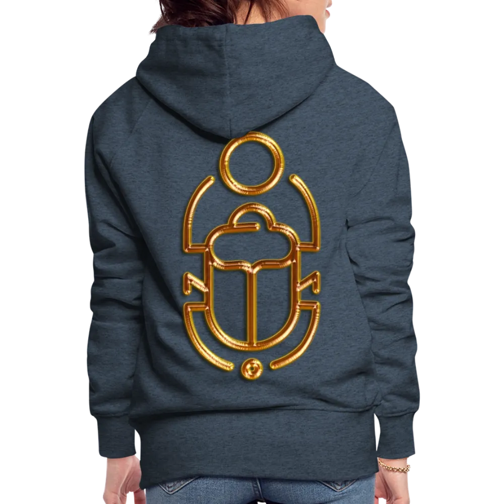 Brass Scarab 1 Women’s Premium Hoodie