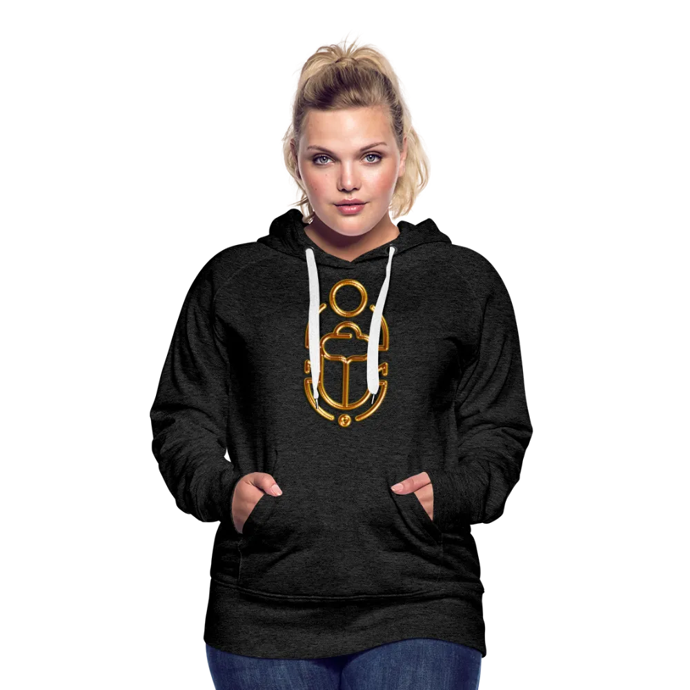 Brass Scarab 1 Women’s Premium Hoodie