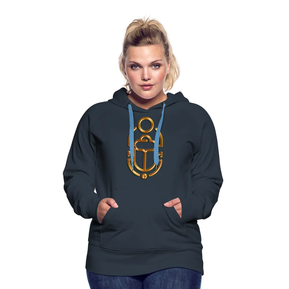 Brass Scarab 1 Women’s Premium Hoodie