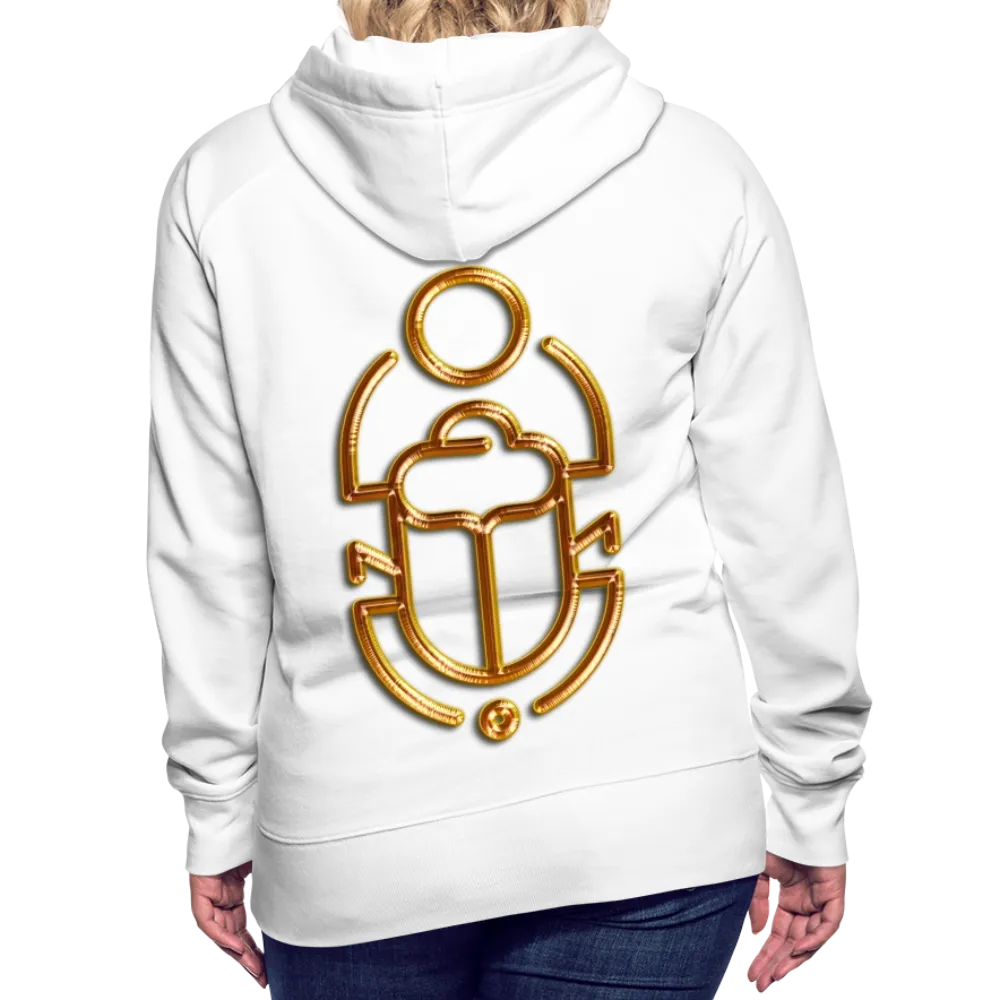 Brass Scarab 1 Women’s Premium Hoodie