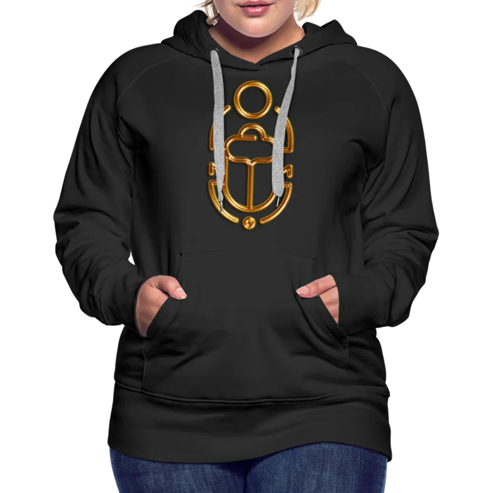 Brass Scarab 1 Women’s Premium Hoodie