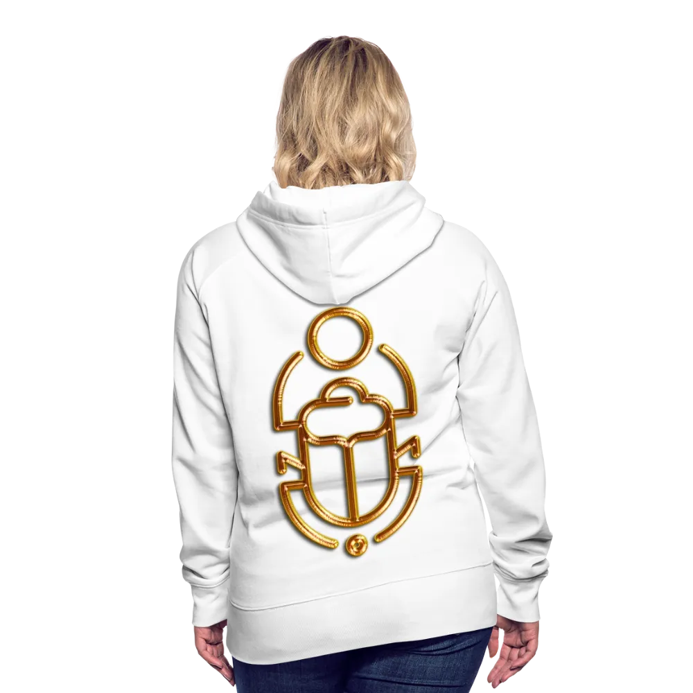 Brass Scarab 1 Women’s Premium Hoodie