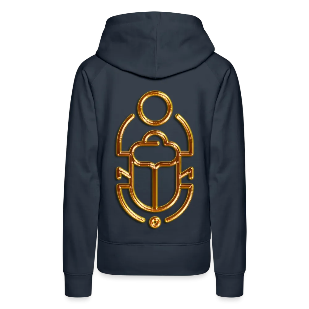 Brass Scarab 1 Women’s Premium Hoodie