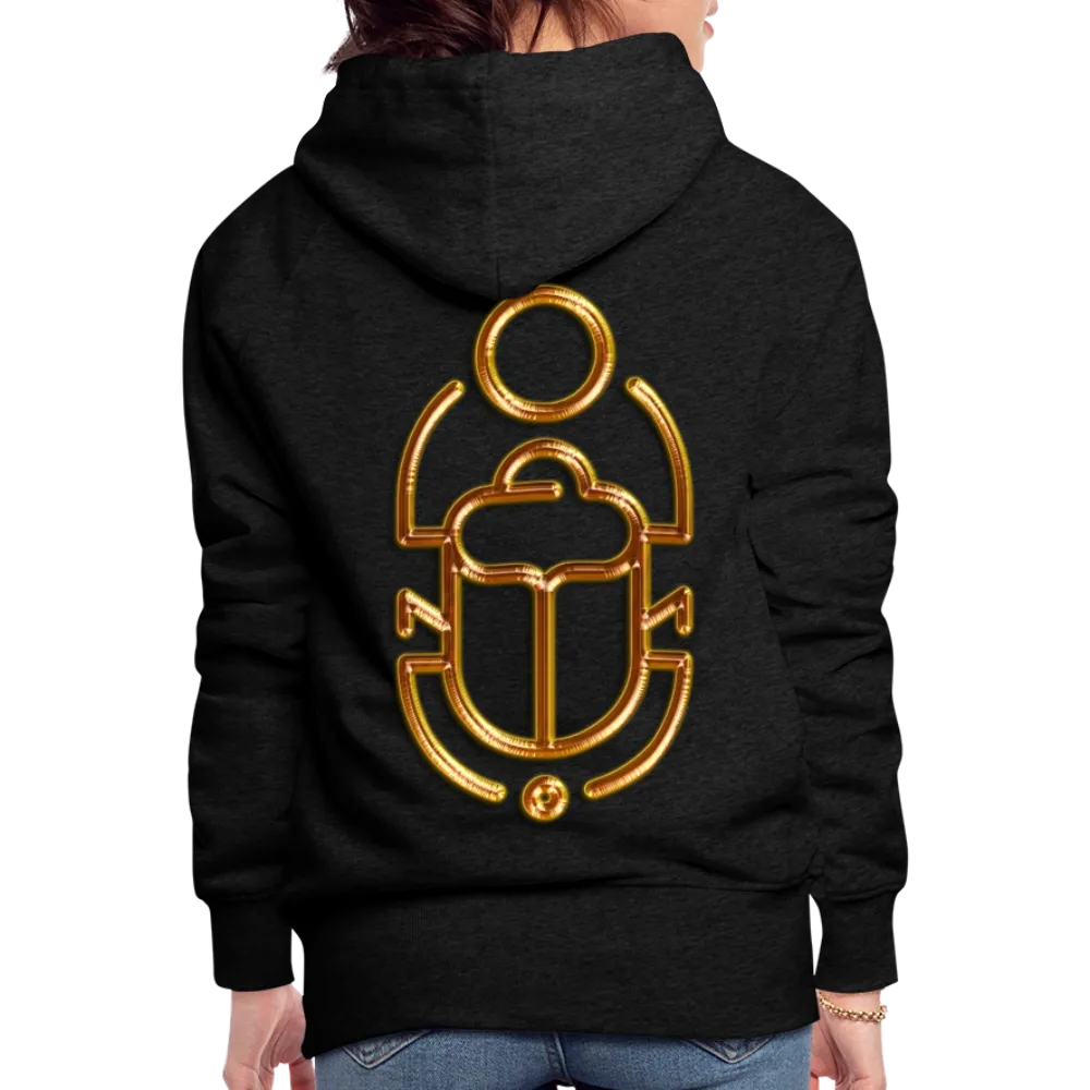 Brass Scarab 1 Women’s Premium Hoodie