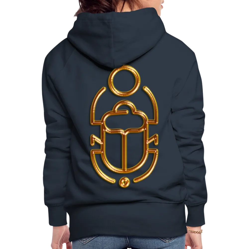 Brass Scarab 1 Women’s Premium Hoodie