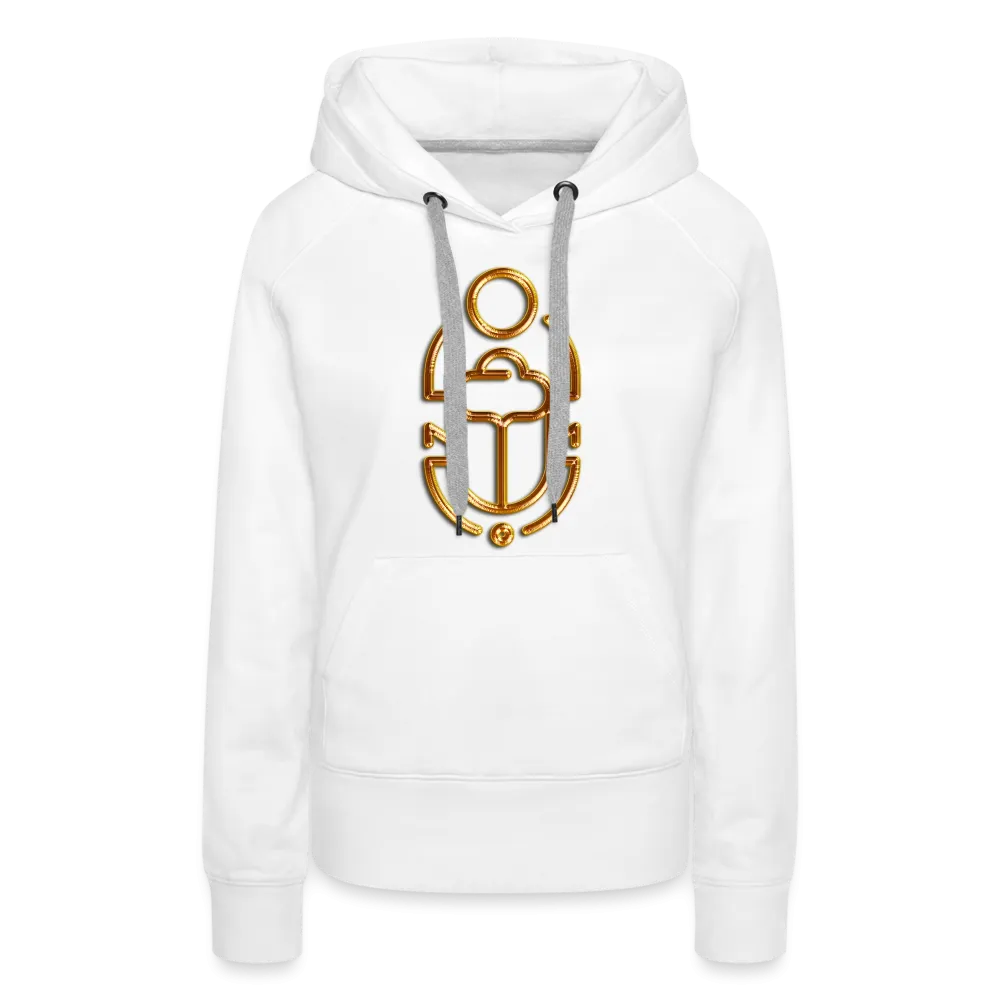 Brass Scarab 1 Women’s Premium Hoodie