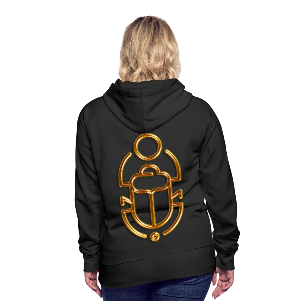 Brass Scarab 1 Women’s Premium Hoodie