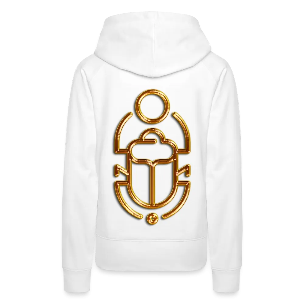 Brass Scarab 1 Women’s Premium Hoodie