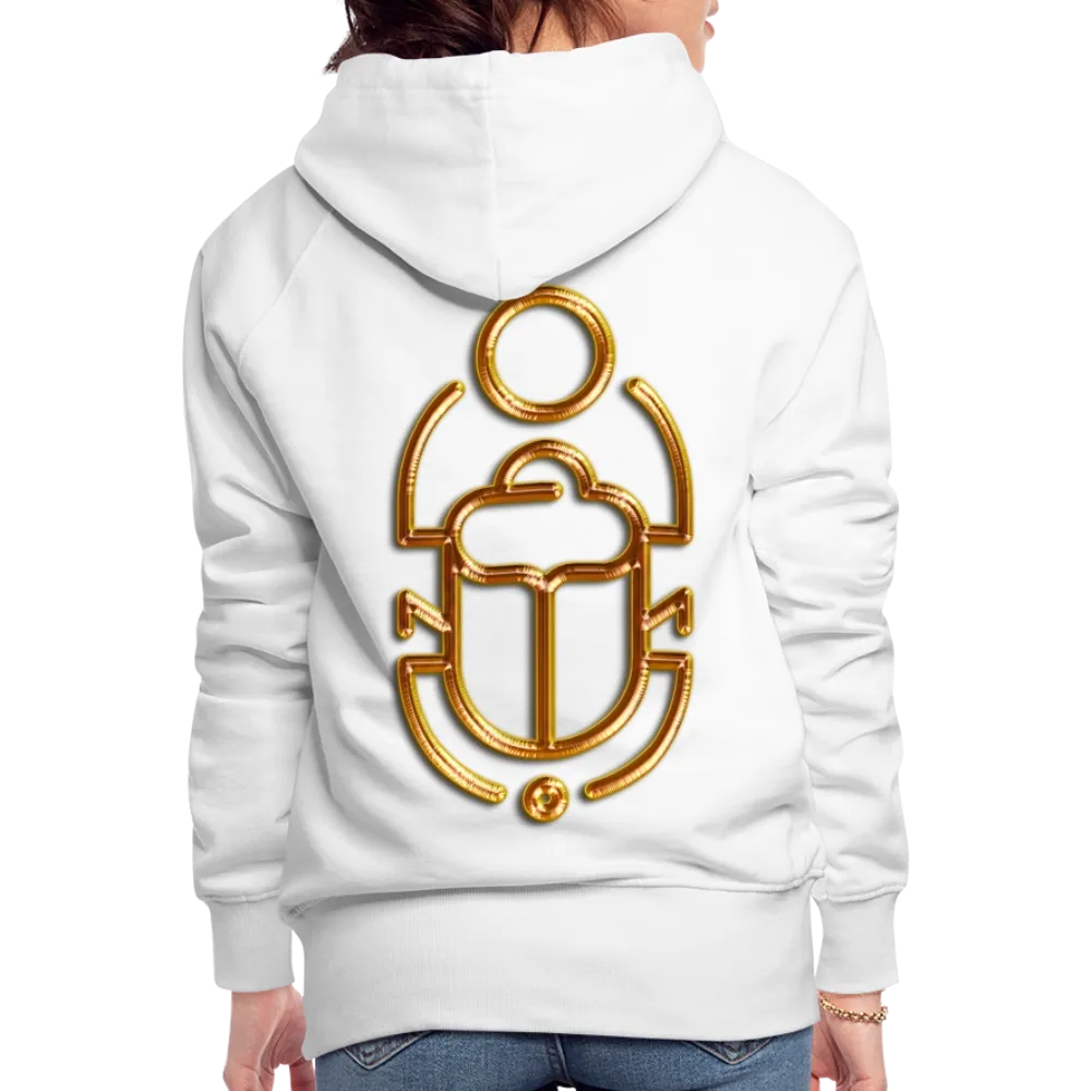 Brass Scarab 1 Women’s Premium Hoodie