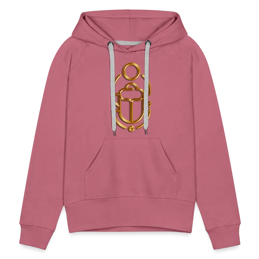 Brass Scarab 1 Women’s Premium Hoodie