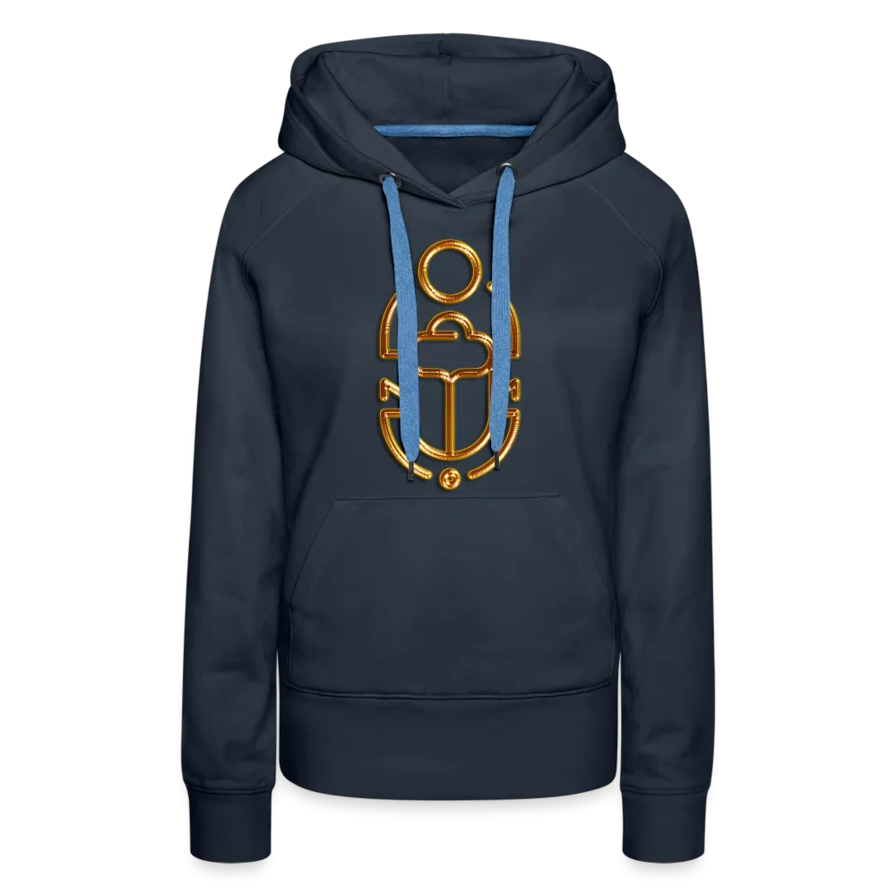 Brass Scarab 1 Women’s Premium Hoodie