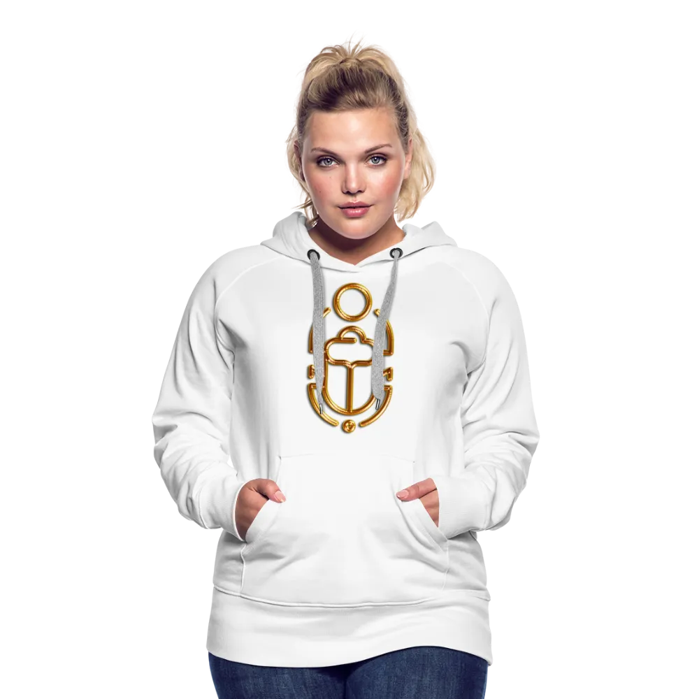 Brass Scarab 1 Women’s Premium Hoodie