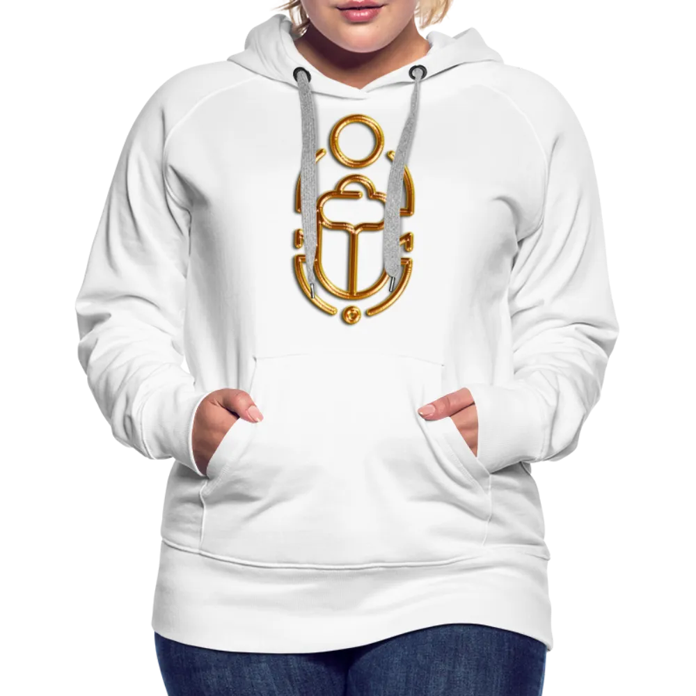 Brass Scarab 1 Women’s Premium Hoodie