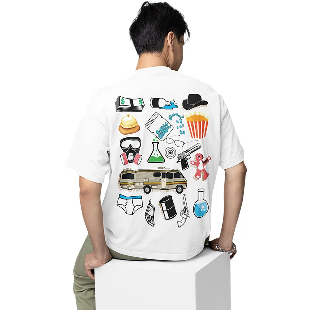 Breaking Bad Oversized T shirt - Elements