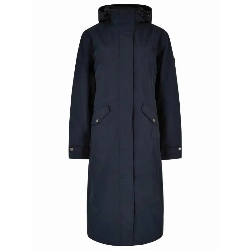 Dubarry Alderford Ladies Long Waterproof Coat - Navy