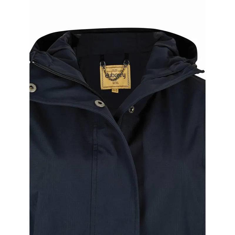 Dubarry Alderford Ladies Long Waterproof Coat - Navy