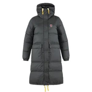 Fjallraven Womens Expedition Long Down Parka Basalt