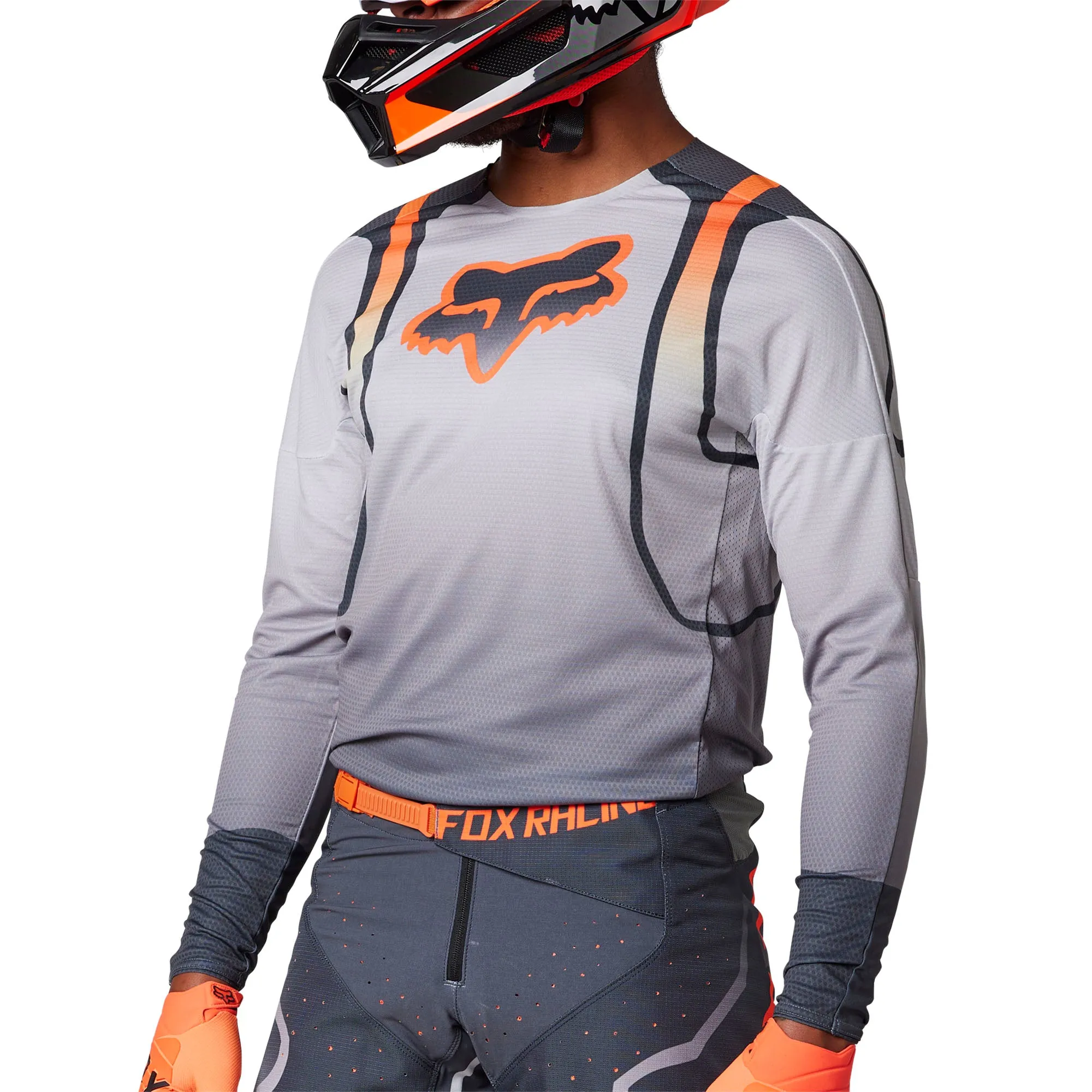 Fox Racing 360 Vizen Offroad Jersey Pewter Grey