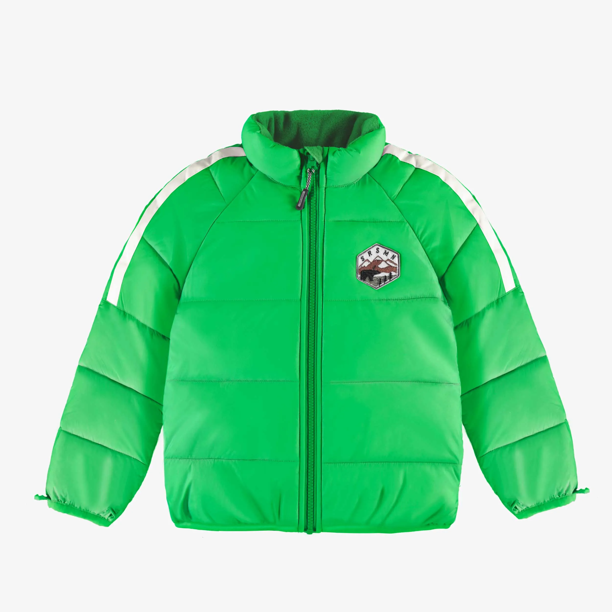 Habit de neige 3 en 1 marine et vert, enfant || 3-in-1 snowsuit navy and green, child