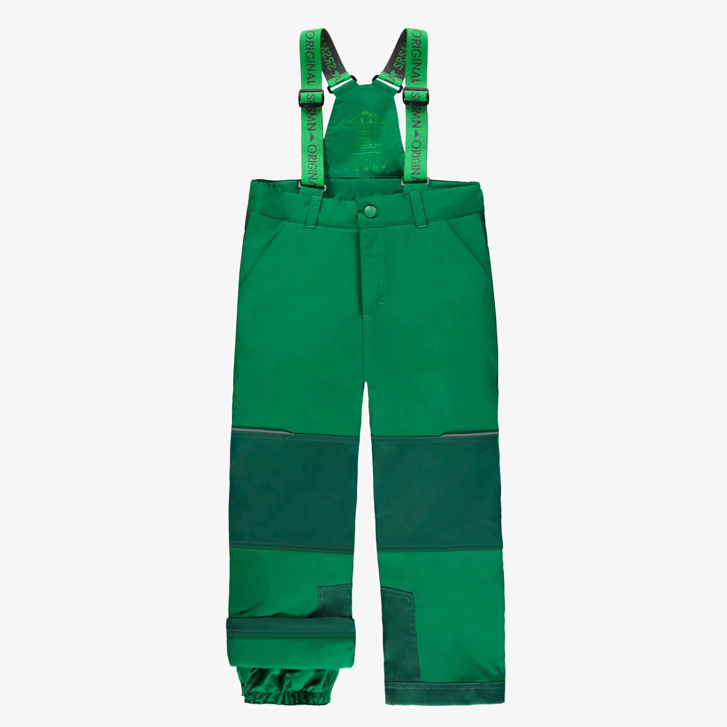 Habit de neige 3 en 1 marine et vert, enfant || 3-in-1 snowsuit navy and green, child