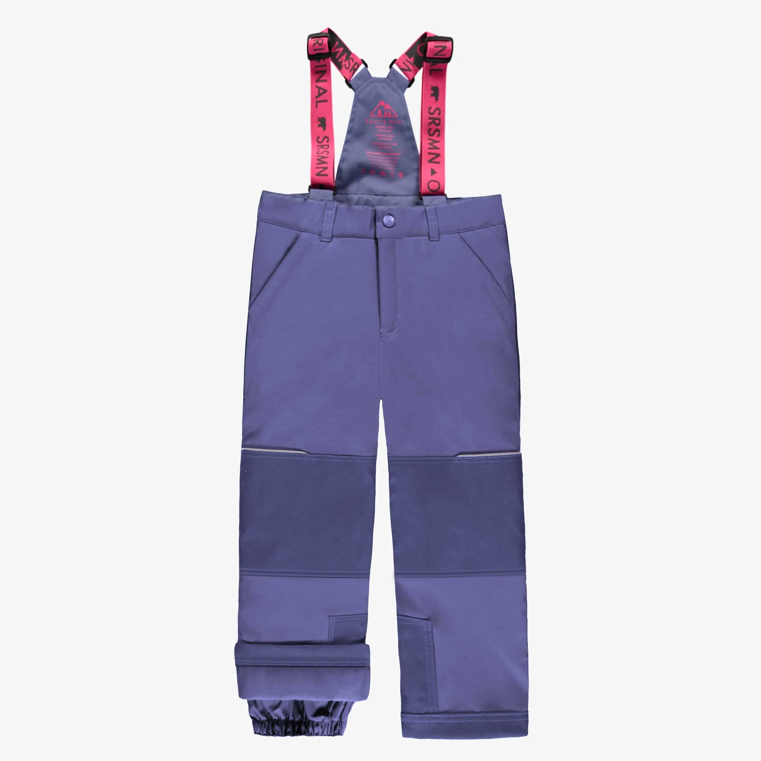 Habit de neige deux pièces mauve et rose, enfant || Two-piece purple and pink snowsuit, child