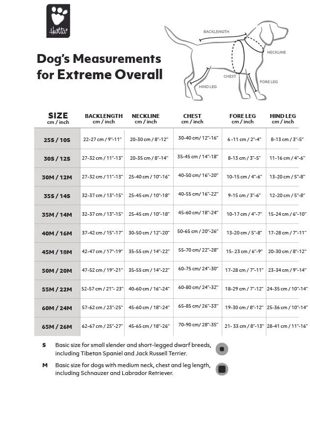 Hurtta Extreme Overall for Dogs