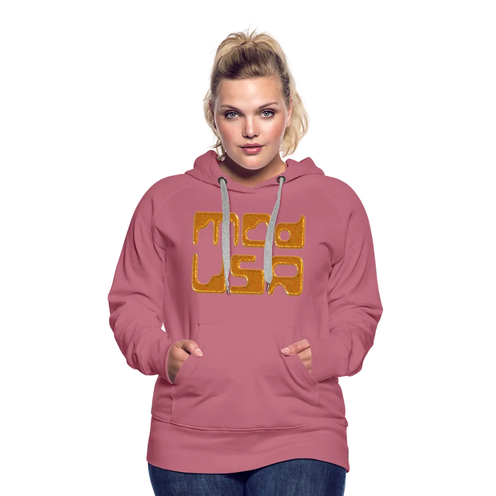 Mod-Usa Gold 1 Women’s Premium Hoodie