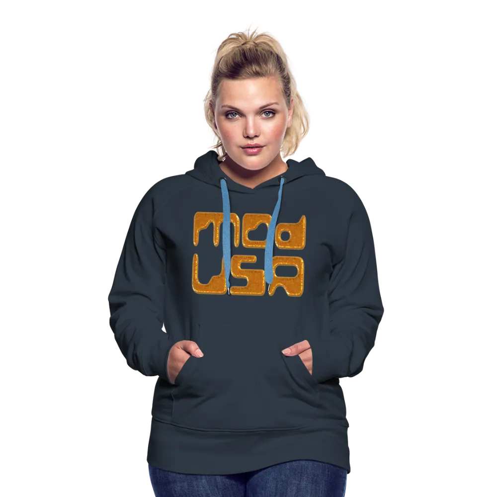 Mod-Usa Gold 1 Women’s Premium Hoodie