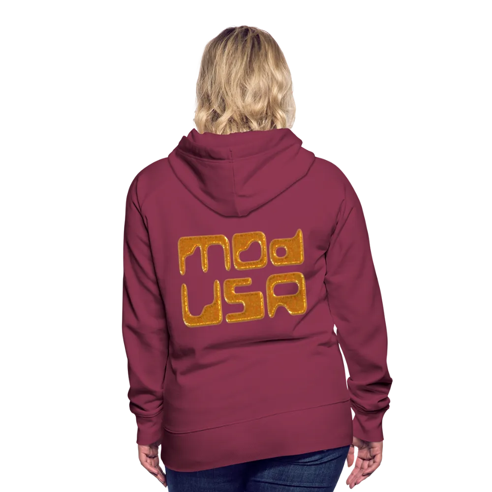 Mod-Usa Gold 1 Women’s Premium Hoodie