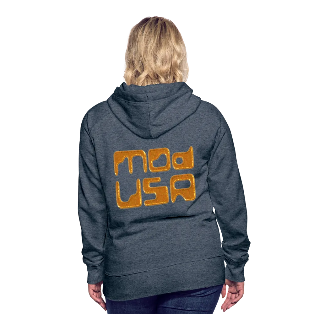 Mod-Usa Gold 1 Women’s Premium Hoodie