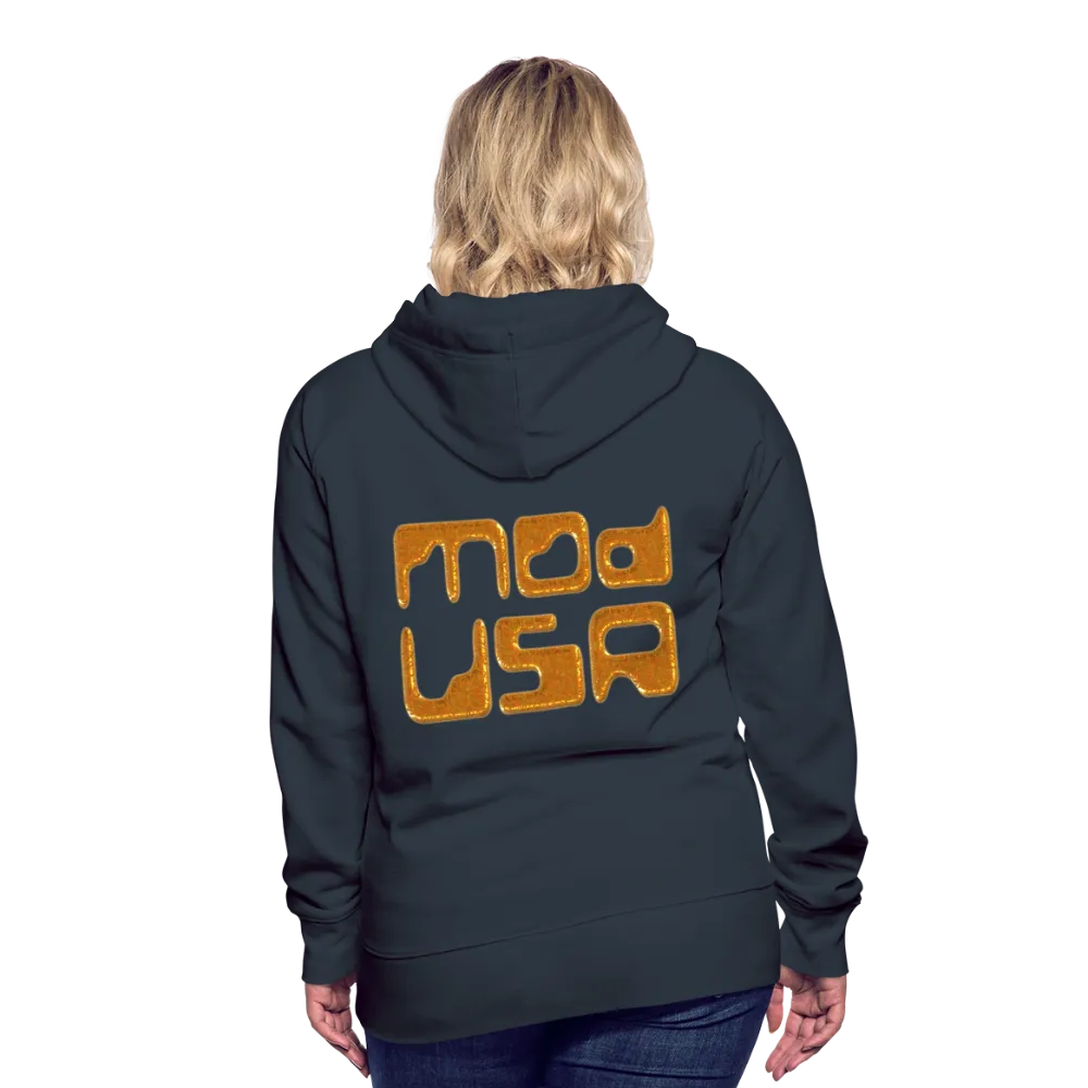 Mod-Usa Gold 1 Women’s Premium Hoodie