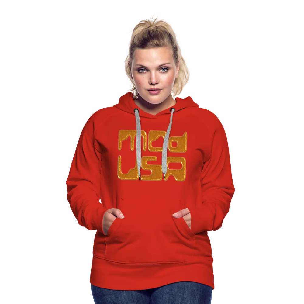 Mod-Usa Gold 1 Women’s Premium Hoodie