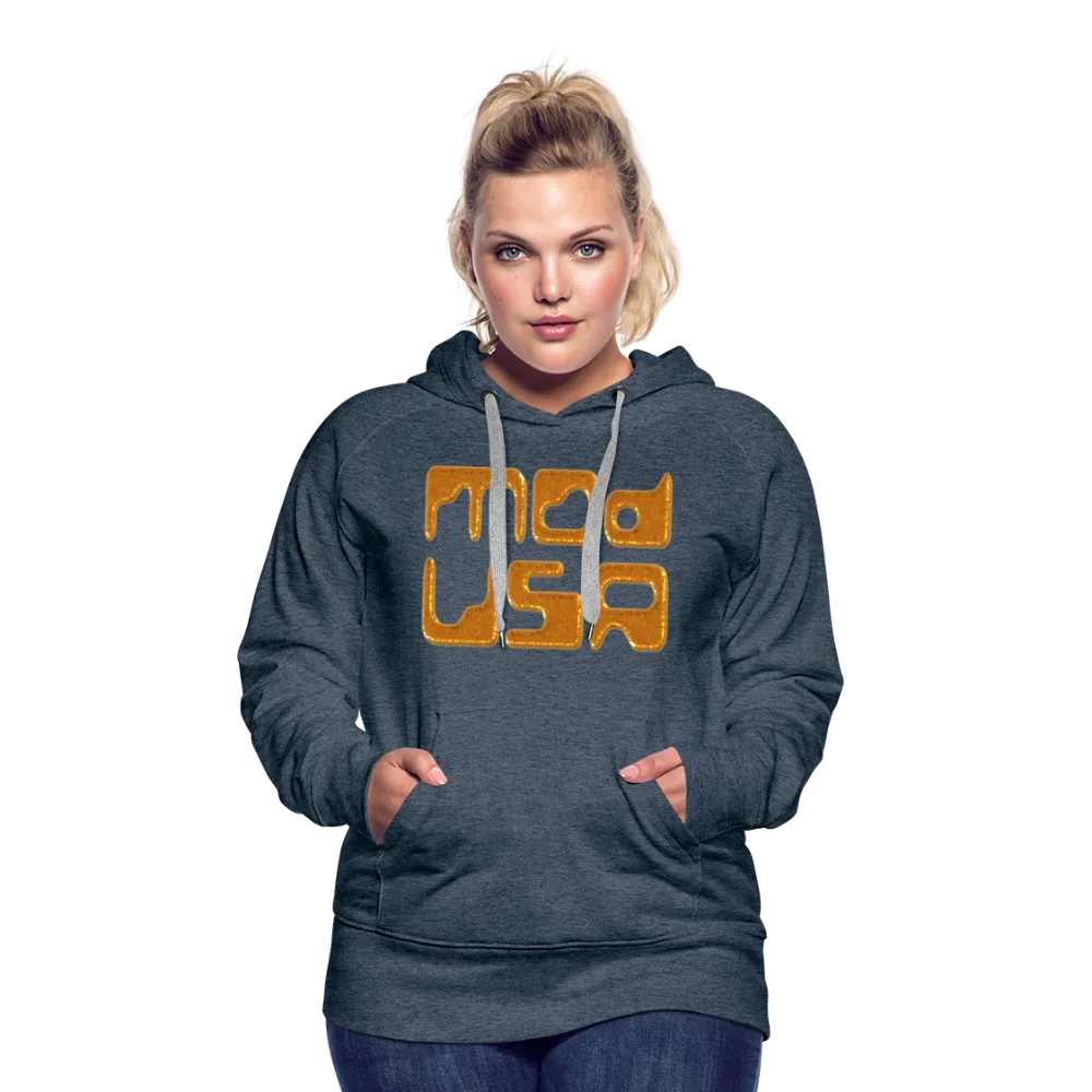 Mod-Usa Gold 1 Women’s Premium Hoodie